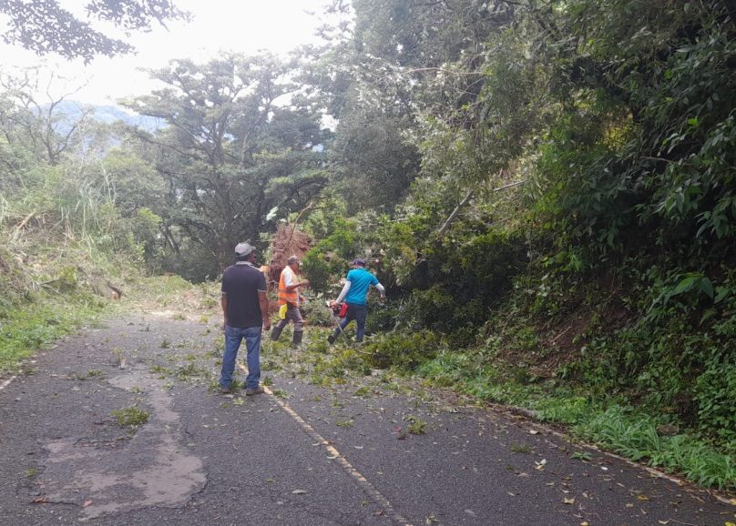 Se produjeron deslizamientos en la comarca Naso, a la vez que reportó el colapso de un puente. Foto: Ilustrativa.