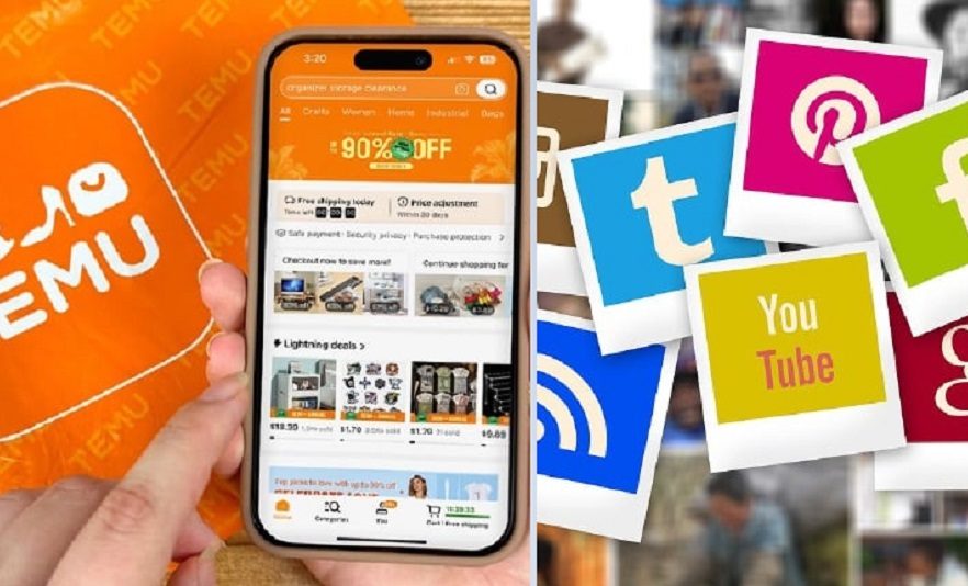 Temu y las rede sociales son blanco de los ciberdelincuentes.