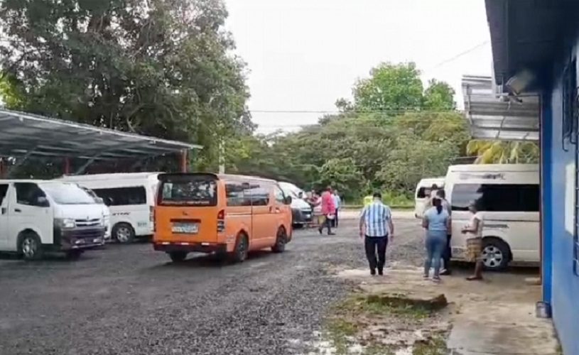 Desde el pasado 2 de diciembre están operando en el patio del Sindicato de Trabajadores del Transporte de Coclé. Foto: Eric Montenegro.