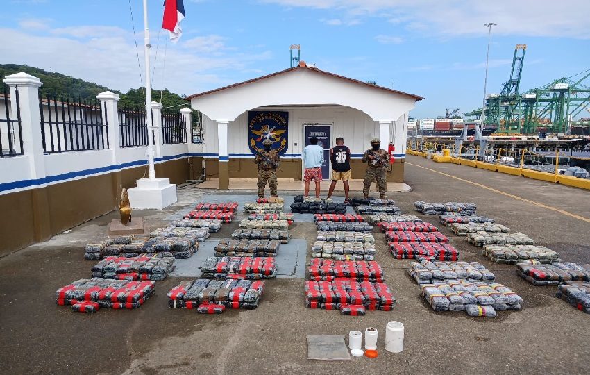 En San Carlos fueron capturados y Colombiano y un panameño. Foto. Senan