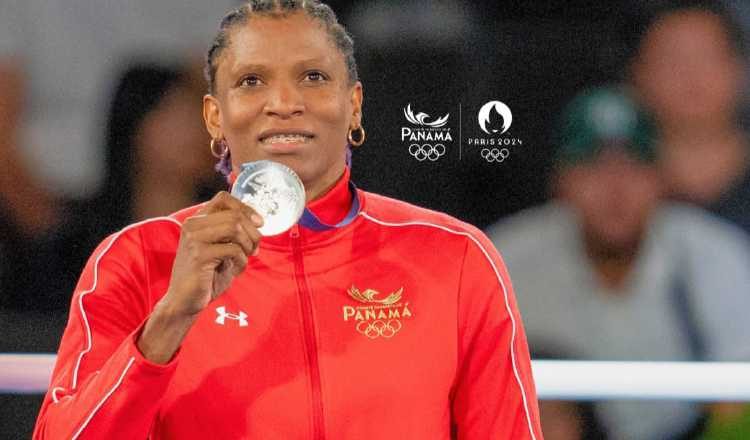 Atheyna Bylon, ganó medalla de plata en los Juegos de París 2024. Foto: COP