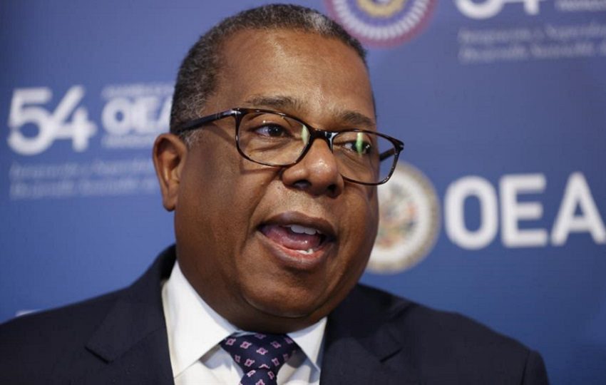 El encargado para Latinoamérica del Departamento de Estado de EE.UU., Brian Nichols. Foto: EFE/Archivo