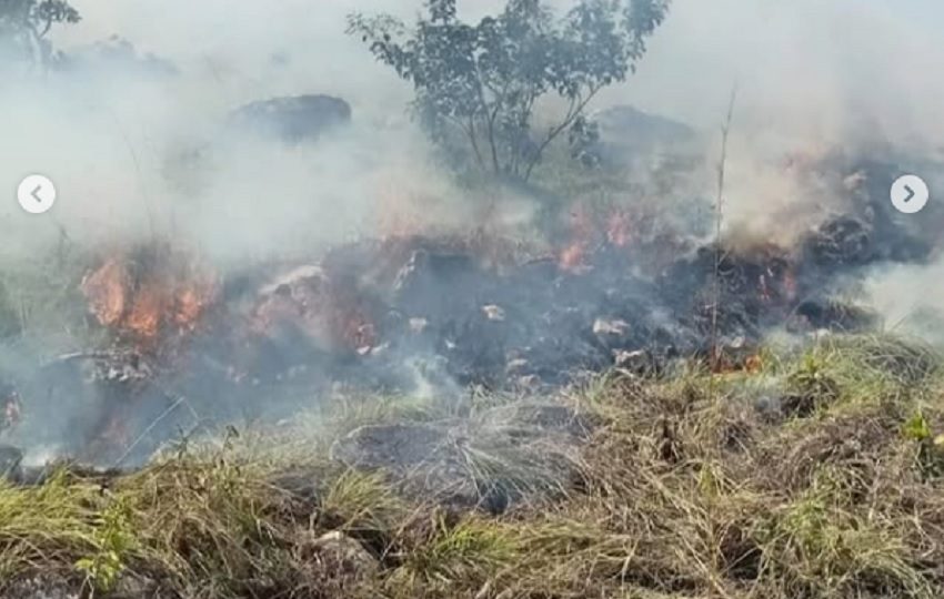 MiAmbiente iniciará el proceso administrativo correspondiente en contra del responsable de este incendio forestal que ya ha sido identificado.