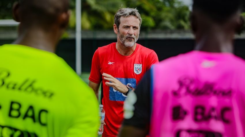 Thomas Christiansen, técnico de Panamá. Foto: Fepafut