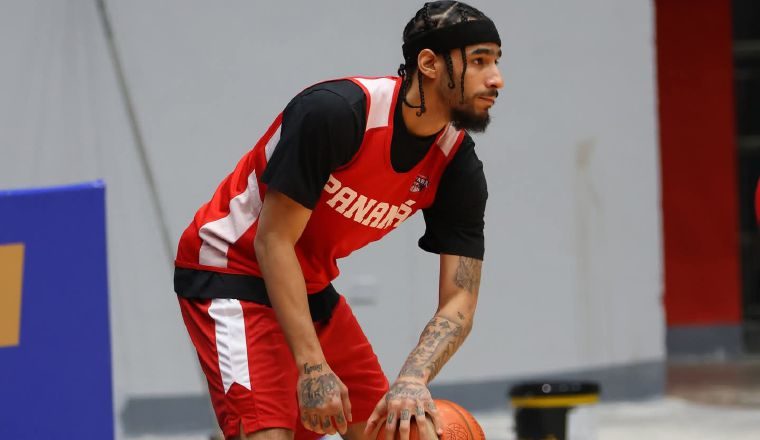  Jhivvan Jackson, jugador de Panamá. Foto: Fepaba