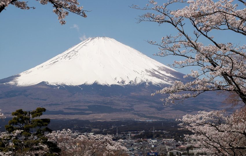 El Monte Fuji, el pico más alto de Japón, en una fotografía de archivo. Foto: EFE