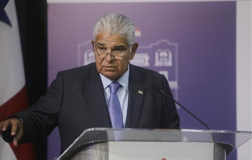 José Raúl Mulino, presidente de la República. Foto: Cortesía