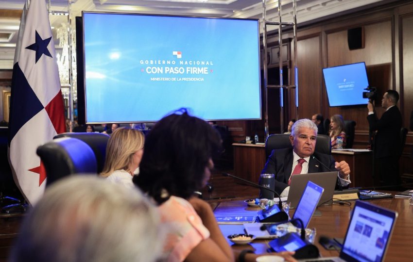 Consejo de Gabinete. Foto: Cortesía