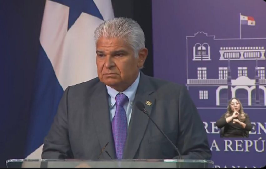 El presidente José Raúl Mulino, precisó que estos proyectos se convertirán en fuentes de empleo en la región. Foto. Cortesía.