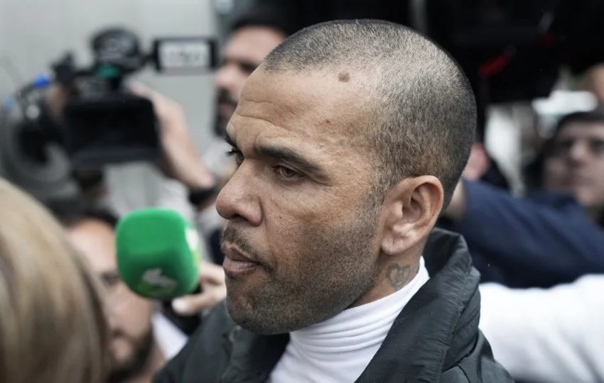 El jugador brasileño de fútbol Dani Alves. Foto: EFE