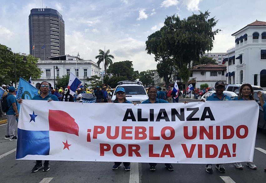 Los educadores han sido férreos opositores a la Ley 462 que reforma el sistema de pensiones de la CSS. Foto: Cortesía Asoprof