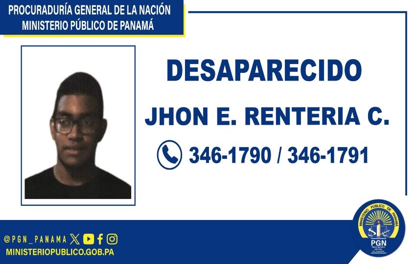 Fiscalía pide apoyo para ubicar desaparecidos. Foto: Cortesía.