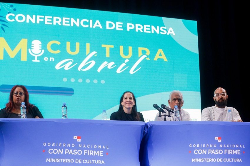 El Centro Cultural de Colón fue el escenario para anunciar las actividades de abril de MiCultura. Foto: Cortesía MiCultura