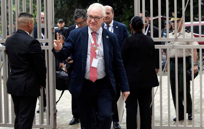 El canciller de Uruguay, Mario Lubetkin. Foto: EFE