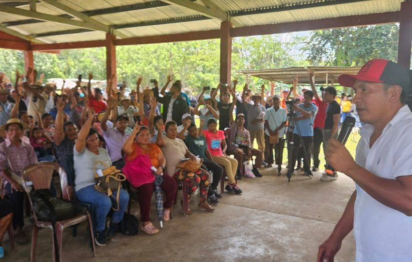 El uso del río Indio por parte de la ACP sigue generando rechazo de algunos sectores campesinos. Foto. Eric Montenegro
