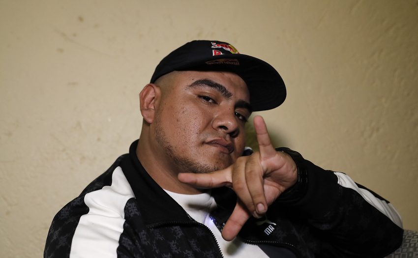 El rapero mexicano Aczino. Foto: EFE