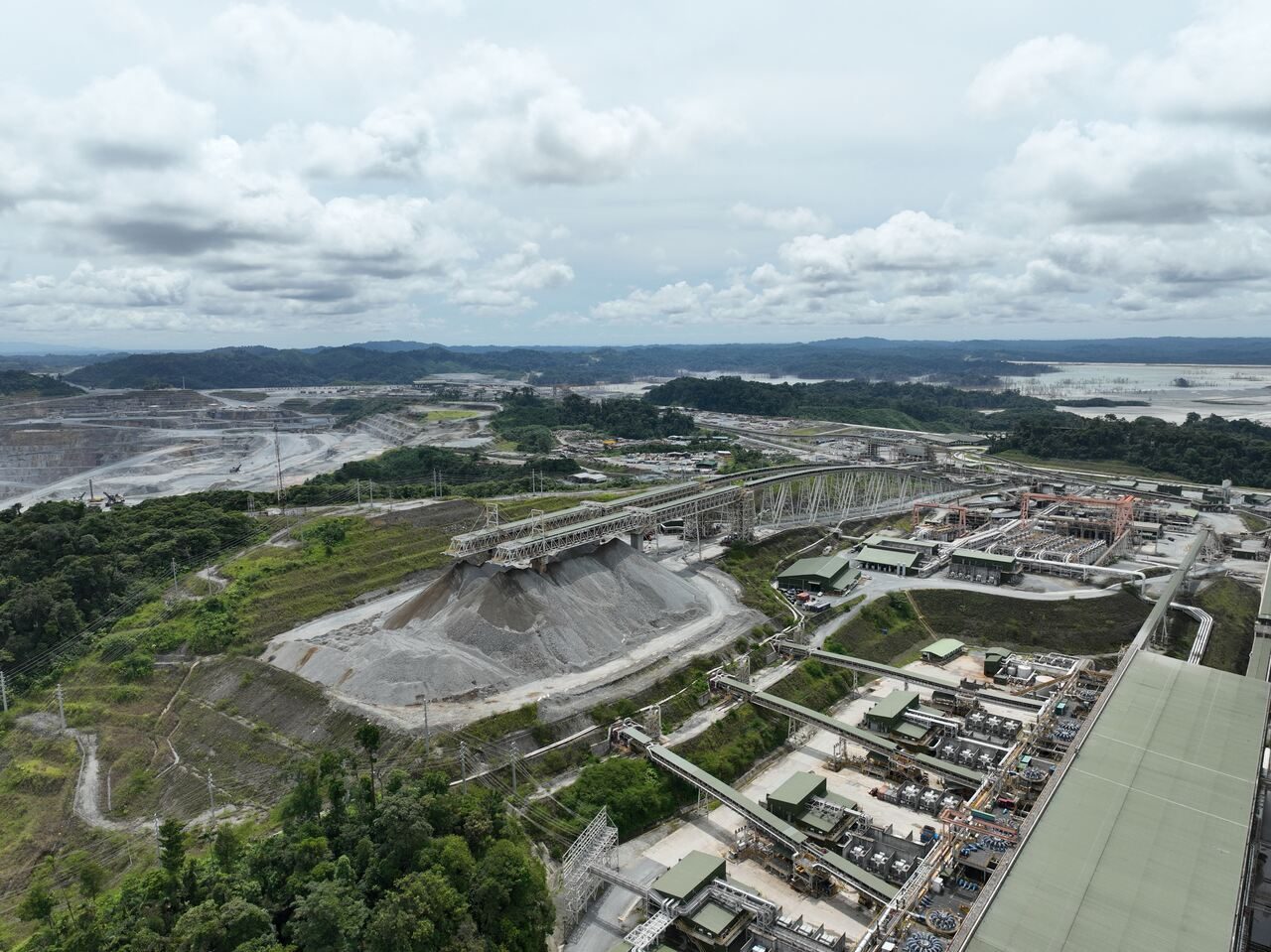 Minera Panamá anunció el pasado 14 de marzo que suspendería los arbitrajes contra Panamá. Foto: EFE