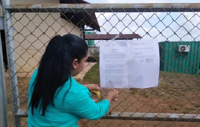 La empresa debe entregar un Plan de Acción enfocado en el control de erosión. Foto. Eric Montenegro
