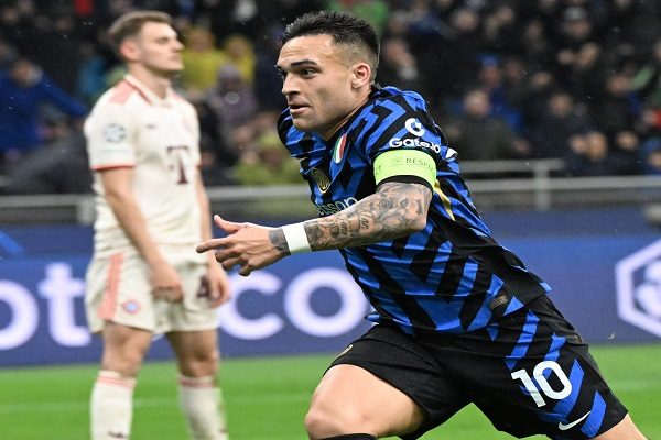 El argentino Lautaro Martínez, jugador del Inter italiano. Foto: EFE