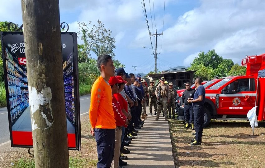 En el operativo de este sábado también participaron funcionarios del Ministerio Público y de la Dirección de Investigación Judicial (DIJ). Doto. Sinaproc