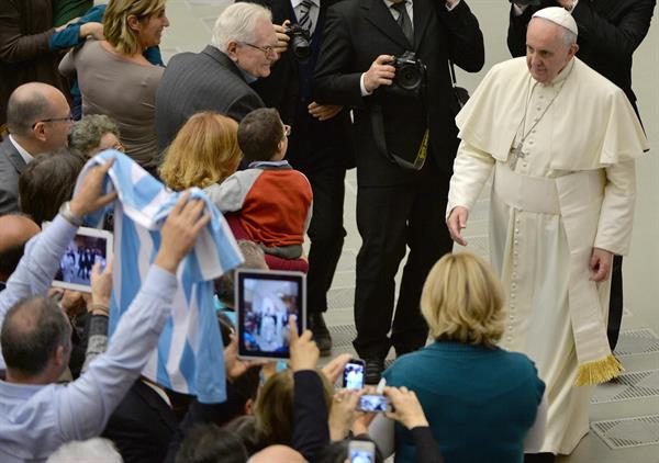 Francisco fue un fiel seguidor del deporte. Foto: EFE