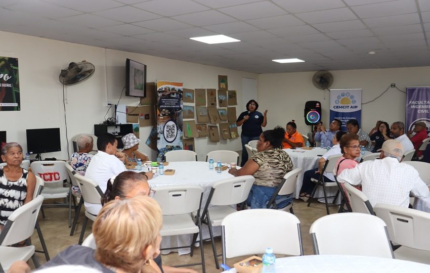 Los resultados de esta investigación fueron presentados a los habitantes del corregimiento de Juan Díaz. Foto: Cortesía