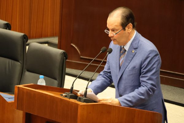 Javier Martínez-Acha en la Asamblea Nacional. Foto: X / @javierachapma