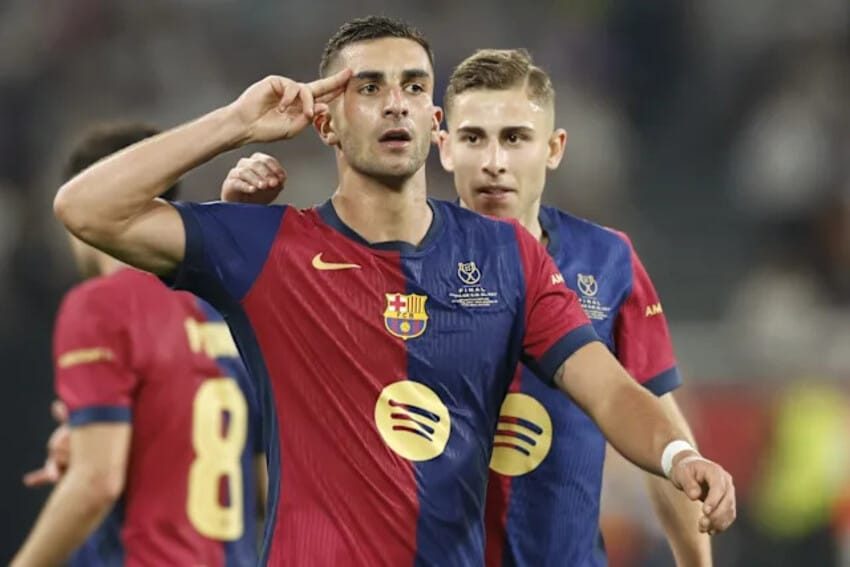 Ferran Torres, máximo goleador de la Copa. Foto: EFE