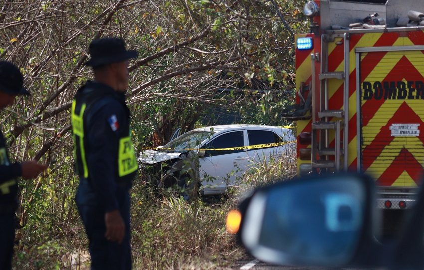 Esta es la  segunda muerte por accidente de tránsito registrada en la provincia de Herrera en lo que va del año 2025. Foto Thays Domínguez