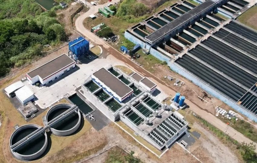 La potabilizadora de Chilibre produce 230 millones de galones de agua potable. Foto: Instagram / @idaanpanama