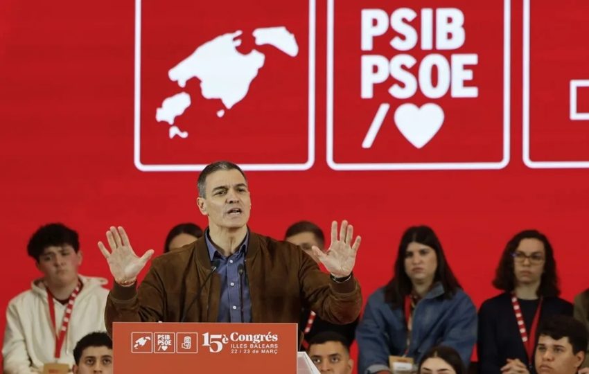 El líder del PSOE y presidente del Gobierno, Pedro Sánchez .Foto: EFE: