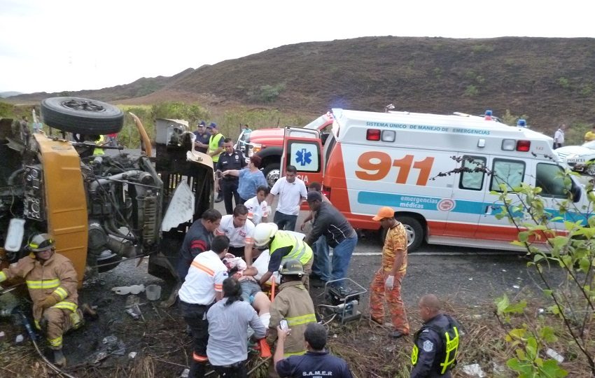 La escena en el lugar de este accidente fue horrorosa según testigos que intentaron salvar a Gabriel Pinto. Foto. Ilustrativa
