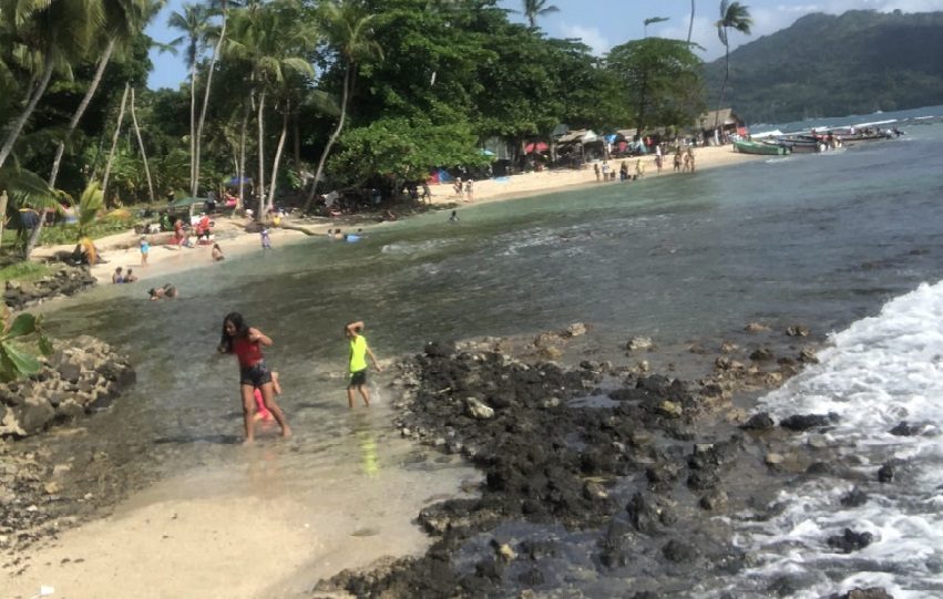 El turismo de playa es uno de los más importantes en la Costa Atlántica. Foto. Diómedes Sánchez