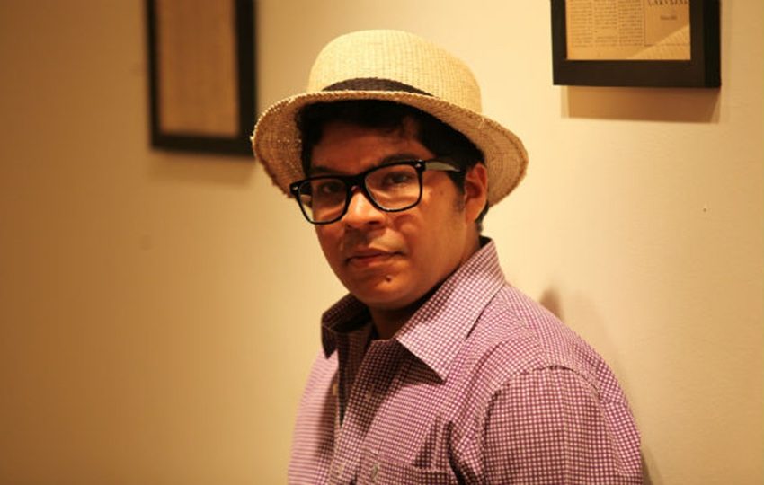 El escritor panameño Javier Alvarado. Foto: Cortesía