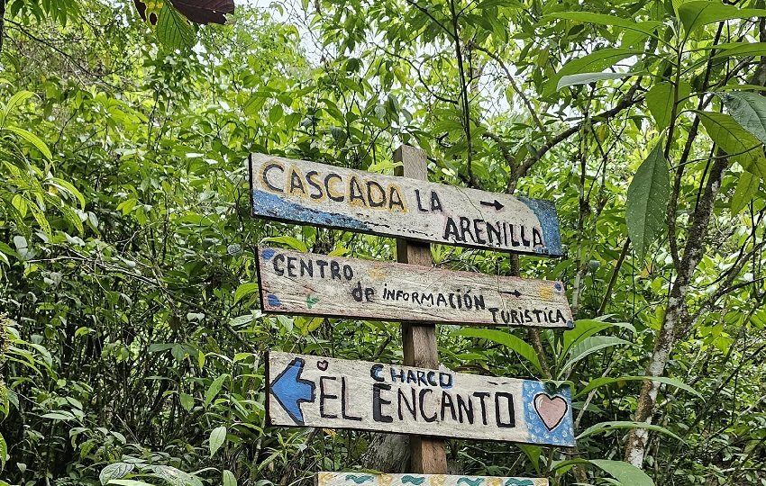 Tras un viaje de cerca de tres horas y un recorrido de más de 113 kilómetros, se llega al poblado de La Arenilla.  Foto. Eric Montenegro