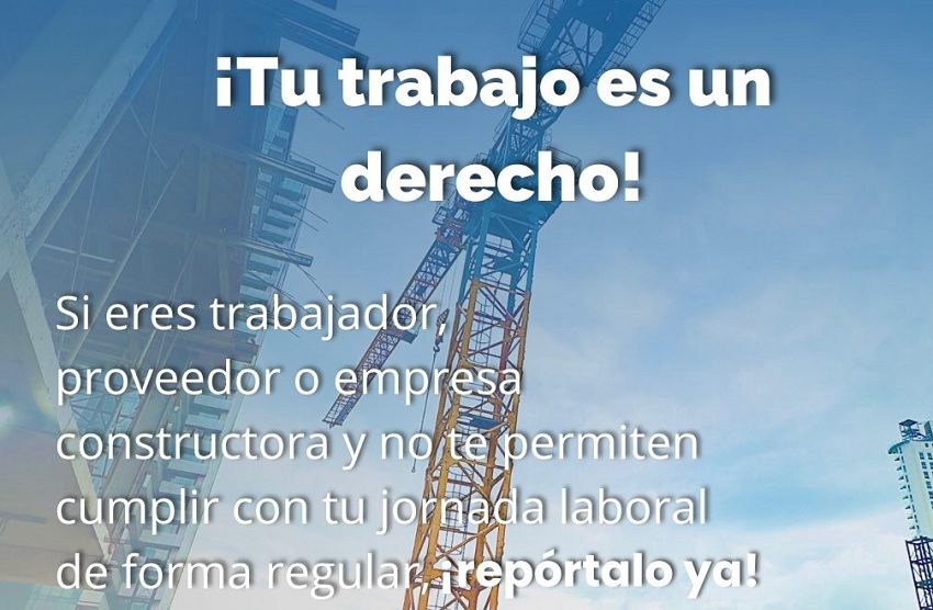 El Mitradel promueve el mensaje en sus redes sociales. Imagen: Redes Sociales Mitradel