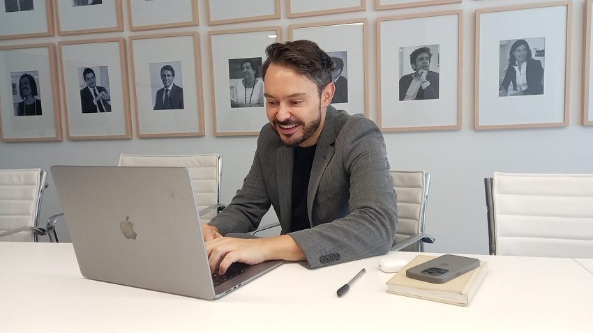 David González Natal es socio y director general de la región norte de América de la firma consultora Llorente & Cuenca (LLYC). Foto: Francisco Paz