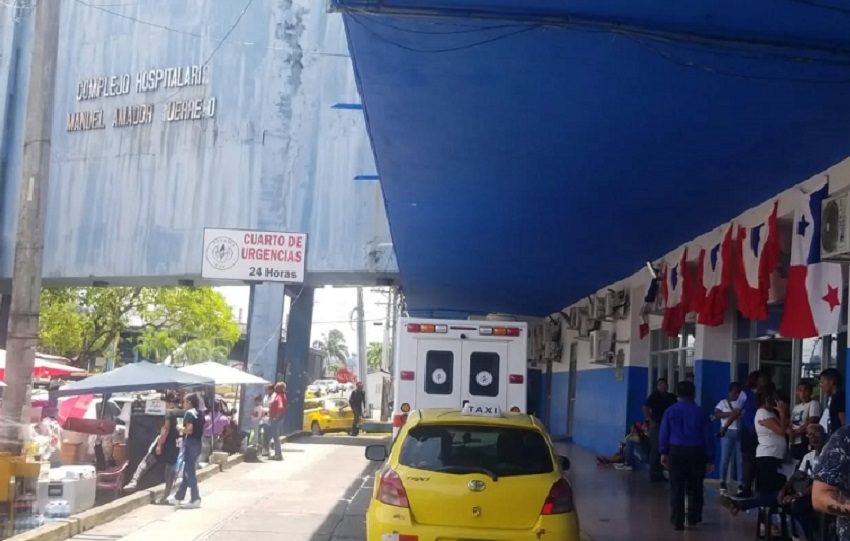 Este ciudadano de 34 años fue llevado al hospital por la Policía Nacional. Foto. Archivo