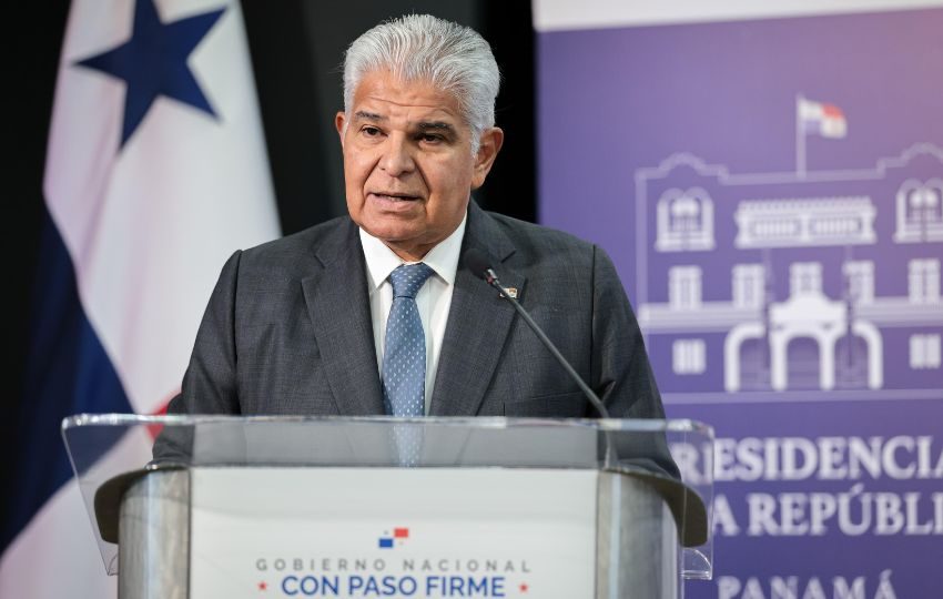 José Raúl Mulino, presidente de la República. Foto: Cortesía