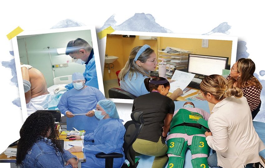Los profesionales de la salud ponen en riesgo sus vidas por sus pacientes. Foto: Epasa