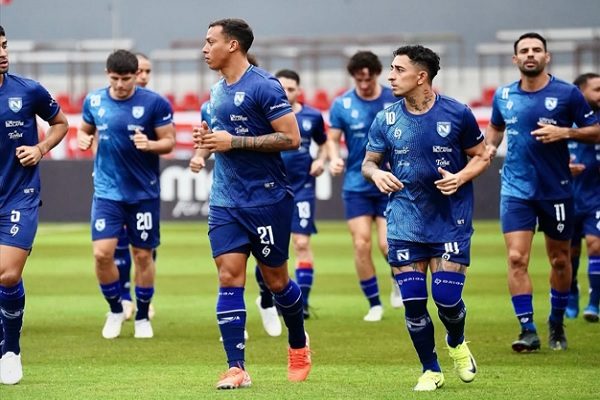 Nicaragua entrena en el Jugadores de Nicaragua en los entrenamientos del estadio Rommel Fernández. Foto: @laazulyblanco