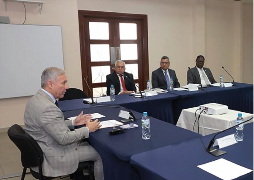 El magistrado Olmedo Arrocha preside la Comisión Nacional de Implementación de la Justicia Civil. Foto: Cortesía