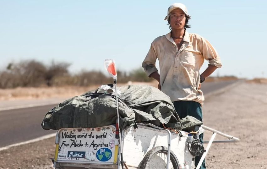 Atsushi Yao en México. Foto: Instagram / @atsushi__mg