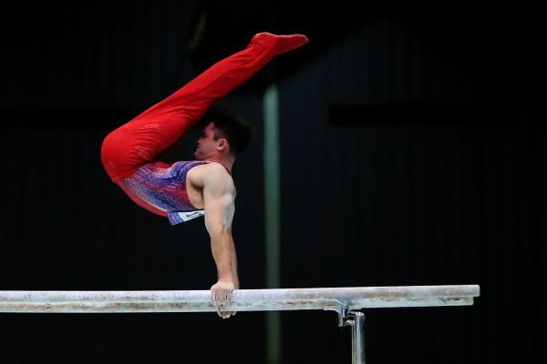 Taylor Anthony Burkhart, atleta de Estados Unidos. Foto: EFE