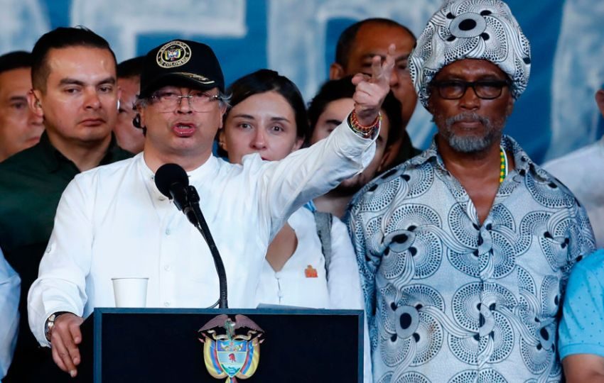 Gustavo Petro, presidente de Colombia. Foto: EFE