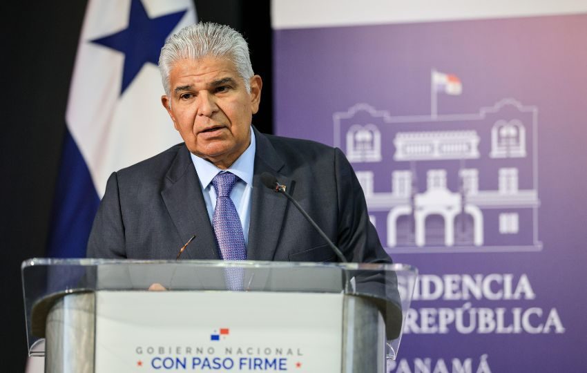 José Raúl Mulino, presidente de la República. Foto: Cortesía