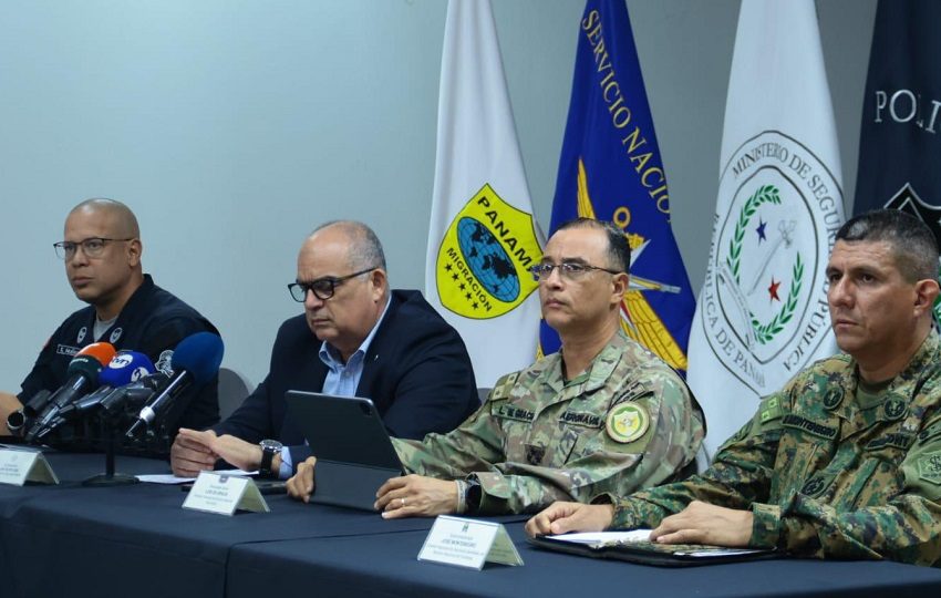 Autoridades dieron el balance del operativo en Bocas del Toro. Foto: Cortesía