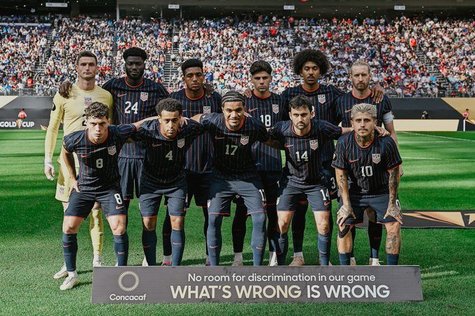 Equipo de Estados Unidos. Foto: @USMNT