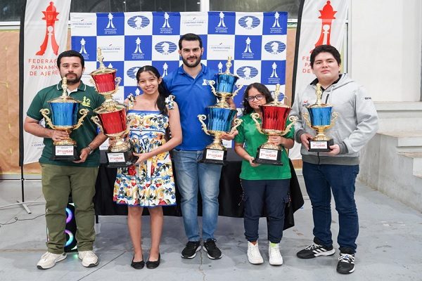 Ganadores del Campeonato Nacional de Ajedrez. Foto: Cortesía