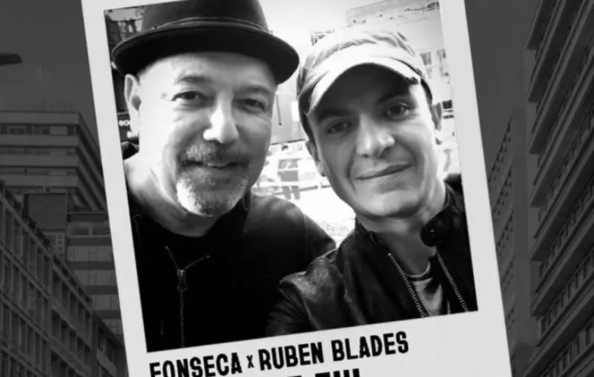 Rubén Blades y Fonseca. Foto: Portada de 'Nunca me fui'